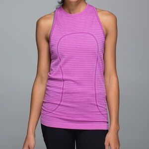Lululemon Run Swiftly Tech Tank Top Heathered Ultra Violet